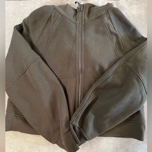 Lululemon full size oversize cropped scuba hoodie
